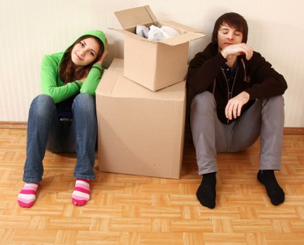 Professional packing boxes and wrapping materials for a Harefield move