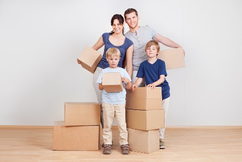 Organized storage unit for household and business items in Harefield