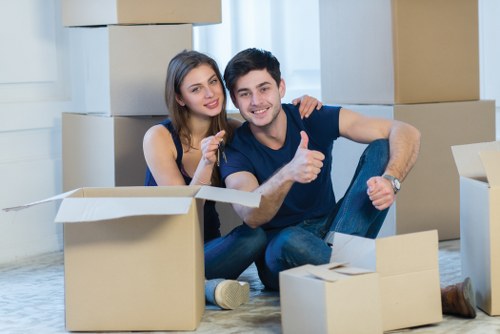 Organised storage unit for household belongings