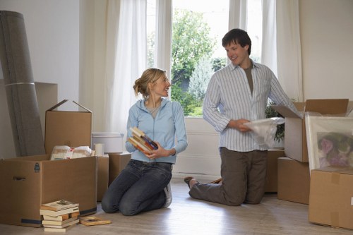Efficient furniture storage layout in Harefield