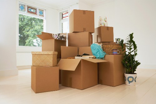 Checklist and labels for organized office removals in Harefield