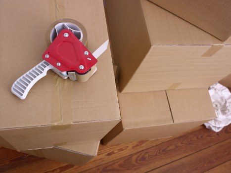 Furniture protection and loading during house removals in Harefield