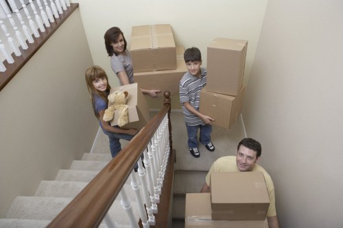 Moving checklist and packing supplies for a Harefield house move